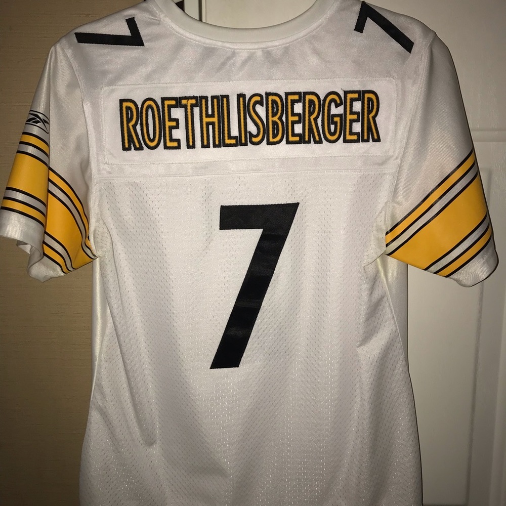 Reebok Steelers Jersey, Ben Roethlisbeger. Size M